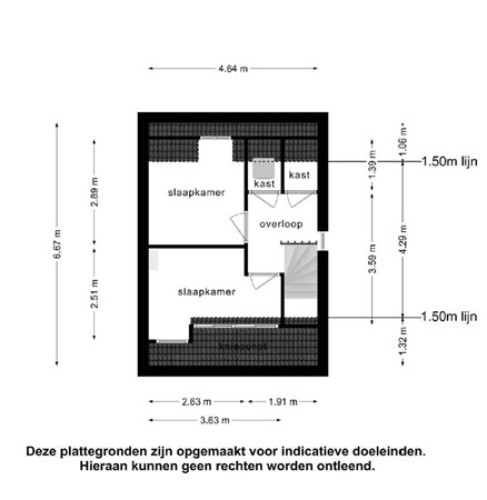 Floorplan - Lagelandstraat 16, 5213 CS 's-Hertogenbosch